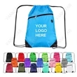 Drawstring Backpack With Earphone Hole | https://www.bestnamebadges.com