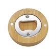 Bamboo Bottle Opener Magnet | https://www.bestnamebadges.com