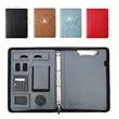Padfolio With 8000Mah Wireless Charger | https://www.bestnamebadges.com