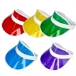 PVC Outdoor Sun Visor Hat | https://www.bestnamebadges.com