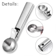 Stainless Steel Ice Cream Scoop | https://www.bestnamebadges.com