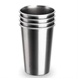 16oz Stainless Steel Pint Cup | https://www.bestnamebadges.com