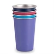 16oz Stainless Steel Pint Cup | https://www.bestnamebadges.com