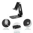 Adjustable Desktop Phone Holder | https://www.bestnamebadges.com