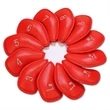 12Pcs Leather Golf Iron Head Covers Set | https://www.bestnamebadges.com