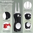 Foldable Magnetic Golf Divot Tool | https://www.bestnamebadges.com