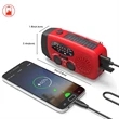 Emergency Hand Crank Radio With Led Flashlight | https://www.bestnamebadges.com