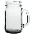 16 oz. Mason Drinking Jars with Handles | https://www.bestnamebadges.com