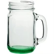 16 oz. Mason Drinking Jars with Handles | https://www.bestnamebadges.com