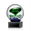 Aquarius Award on Square Marble Base | https://www.bestnamebadges.com