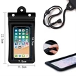 Triple Folding Floating Waterproof Phone Pouch | https://www.bestnamebadges.com