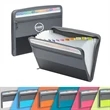 A4 Size 13 Pockets Zipper Closure Portable File Pouch | https://www.bestnamebadges.com