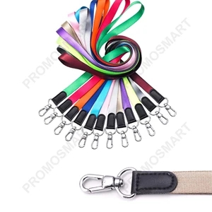 Polyester Solid Color Lanyard