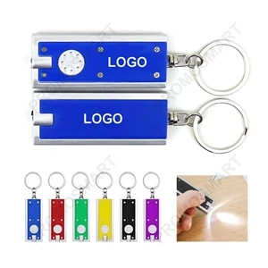 Solid Color Led Keychain