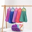 Coral Wool Hand Towel | https://www.bestnamebadges.com