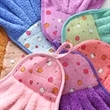 Coral Wool Hand Towel | https://www.bestnamebadges.com