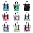 Mesh Tote Bag with Cooler Insulated | https://www.bestnamebadges.com