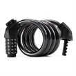 5 Digit Resettable Combination Coiling Bike Lock Cable | https://www.bestnamebadges.com