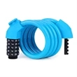 5 Digit Resettable Combination Coiling Bike Lock Cable | https://www.bestnamebadges.com