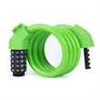 5 Digit Resettable Combination Coiling Bike Lock Cable | https://www.bestnamebadges.com