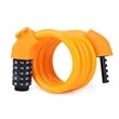 5 Digit Resettable Combination Coiling Bike Lock Cable | https://www.bestnamebadges.com