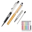 Crystal Ballpoint Touch Screen Pen | https://www.bestnamebadges.com