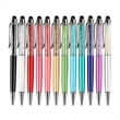 Crystal Ballpoint Touch Screen Pen | https://www.bestnamebadges.com