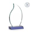 Croydon Flame Award - Blue | https://www.bestnamebadges.com