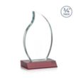 Croydon Flame Award - Red | https://www.bestnamebadges.com