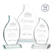 Croydon Flame Award - Clear | https://www.bestnamebadges.com