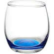 11.5 oz. Mikonos Cobalt Blue Stemless Glasses W/ Custom Logo | https://www.bestnamebadges.com