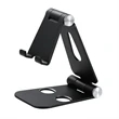 Aluminum Adjustable Desktop Phone Holder Foldable Stand | https://www.bestnamebadges.com