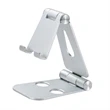 Aluminum Adjustable Desktop Phone Holder Foldable Stand | https://www.bestnamebadges.com