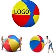 86.6" Giant 3 Color Beach Ball | https://www.bestnamebadges.com
