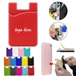 Silicone Phone Wallet Smartphone Card Holder | https://www.bestnamebadges.com