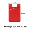 Silicone Phone Wallet Smartphone Card Holder | https://www.bestnamebadges.com