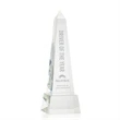 Master Obelisk on Base - Clear | https://www.bestnamebadges.com