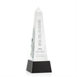 Master Obelisk on Base - Black | https://www.bestnamebadges.com