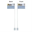 DisplaySplash Golf Flag - Double Sided | https://www.bestnamebadges.com