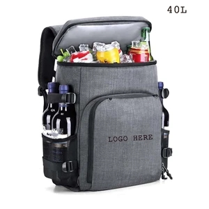 Large Capacity Insulated Cooler Backpack 40L | https://www.bestnamebadges.com