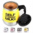 Stainless Steel Self Stirring Coffe Mug | https://www.bestnamebadges.com