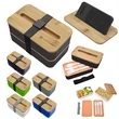 Stackable Bento Box With Phone Stand | https://www.bestnamebadges.com