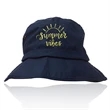 Lightweight Cotton Bucket Hat | https://www.bestnamebadges.com