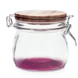 16 oz. Glass Candy Jars w/ Wire Wooden Lid | https://www.bestnamebadges.com