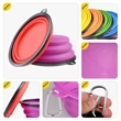 Collapsible Silicone Pet Bowl | https://www.bestnamebadges.com