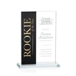 Composite Vertical Award - Black | https://www.bestnamebadges.com