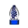 Expedia Award on Paragon Base - Blue | https://www.bestnamebadges.com