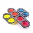 Pets Bowl Collapsible Travel Feeder | https://www.bestnamebadges.com