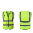 Reflective Pocket Safety Vest | https://www.bestnamebadges.com
