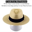 Summer Beach Sun Straw Hat Upf50+ | https://www.bestnamebadges.com